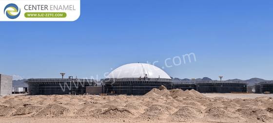 Nhà thầu Dự án Biogas Chuyên nghiệp: Bể GFS Xử lý Phân Gà tại Ai Cập