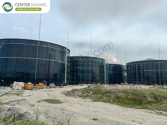 Thiết kế nhà máy khí sinh học chuyên nghiệp với bể GFS để xử lý phân gà ở Nigeria