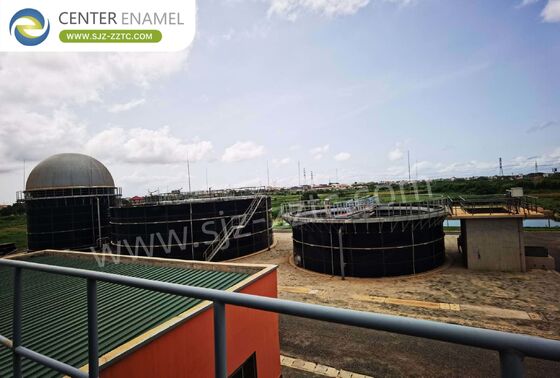 Thiết kế nhà máy Biogas chuyên nghiệp cho rác thải thực phẩm Pakistan thành Biogas với bể GFS