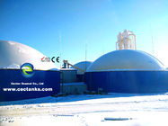 Thủy tinh hợp nhất với thép thùng tiêu hóa vô khí cho dự án khí sinh học ở Inner Mongolia