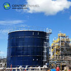 Bể tiêu hóa kiêm khí không khí màu xanh với màng kép cho các nhà máy tiêu hóa kiêm khí không khí
