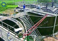 40000 gallon kính lót thép bể lưu trữ nước thải cho nhà máy xử lý nước thải công nghiệp