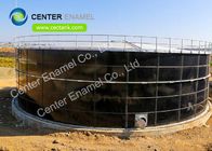 Thép không gỉ Bolted thùng chứa nước thải công nghiệp với mái rèm 30000 gallon