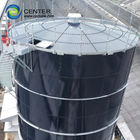 Kính hợp nhất với thép và thép không gỉ bể lưu trữ nước thải cho nhà máy khí sinh học