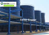 Các bể lưu trữ chất lỏng bằng thép đinh để xử lý nước thải dầu và khí