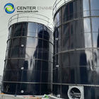 Các thùng lưu trữ silo hàng loạt thủy tinh hợp nhất với vật liệu thép