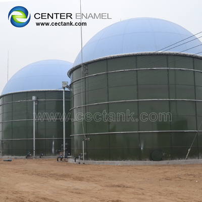 Các bể lưu trữ nước thải thép đinh để xử lý bùn nước thải