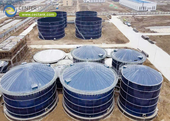Glass-Lined Steel Water Storage Tanks for Sludge Storage