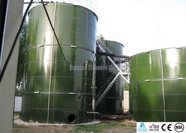 Các bể thép thủy tinh nóng chảy có dung lượng lớn cho các dự án xử lý nước thải và nước thải