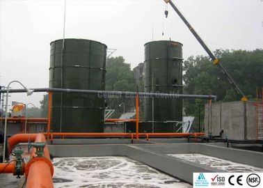 Các bồn chứa nước bằng thép bị trục, bồn xử lý nước NSF-61