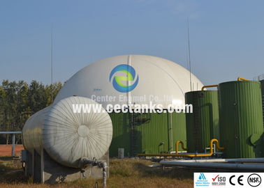 Các bể lưu trữ nước thải cho nhà máy khí sinh học, nhà máy xử lý nước thải
