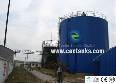 Các bể lưu trữ nước có lớp thủy tinh trơn màu xanh đậm ISO9001-2008