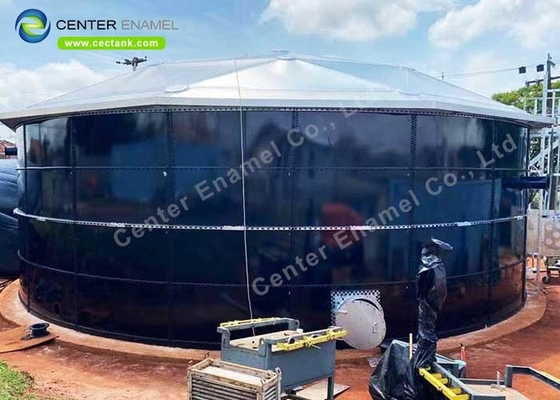 GRP Bolted Steel Tanks cho máy tiêu hóa nước thải