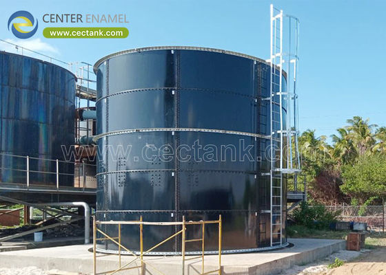 Các bể lưu trữ nước thủy tinh hợp nhất với thép: Giải pháp lý tưởng cho các nhà máy xử lý khí sinh học và nước thải