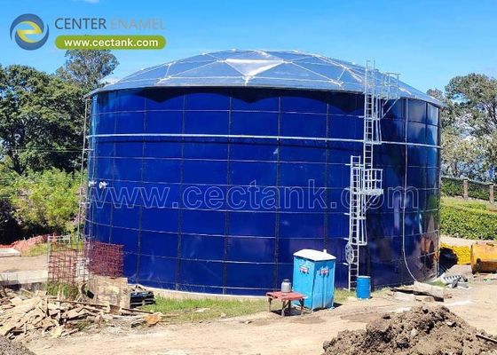 Thùng thép đinh nhôm cho xử lý nước công nghiệp với chất lượng cao hơn và chi phí dự án thấp