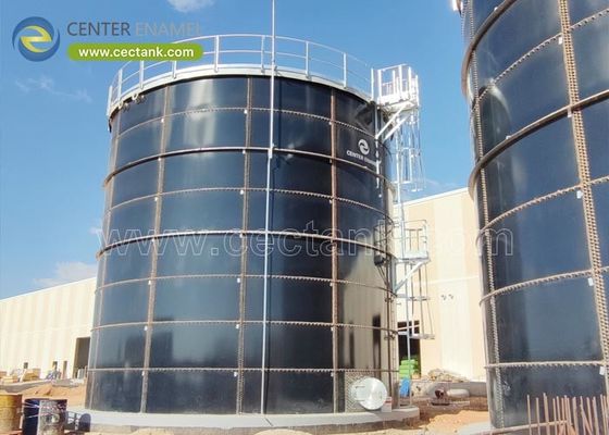 Các bể thép kính bao bọc không thấm khí và chất lỏng để xử lý nước thải