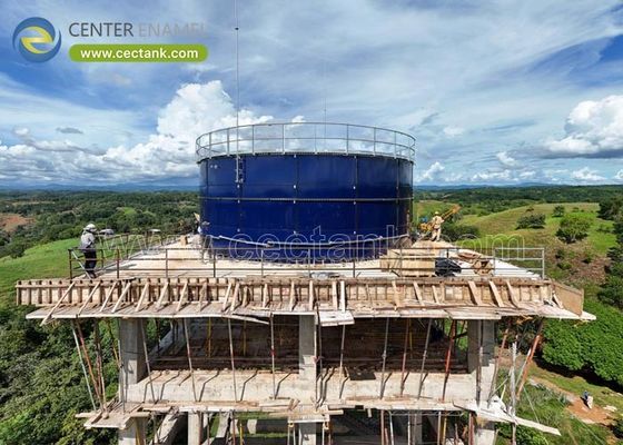 Các bể lưu trữ nước uống bằng thép được lót bằng thủy tinh với mái thủy tinh kết hợp với thép: Giải pháp cao cấp cho việc lưu trữ nước an toàn, bền vững