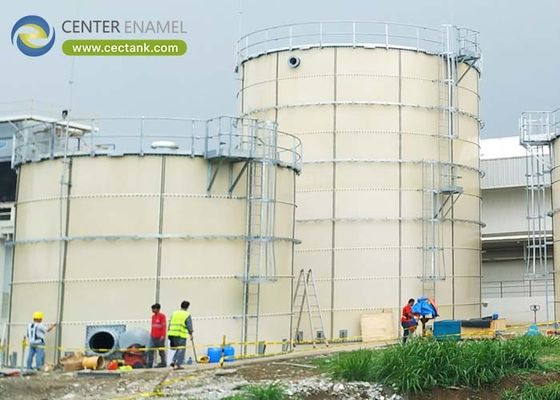 Các bể lưu trữ nước mềm bằng thép phủ epoxy được thiết kế tùy chỉnh