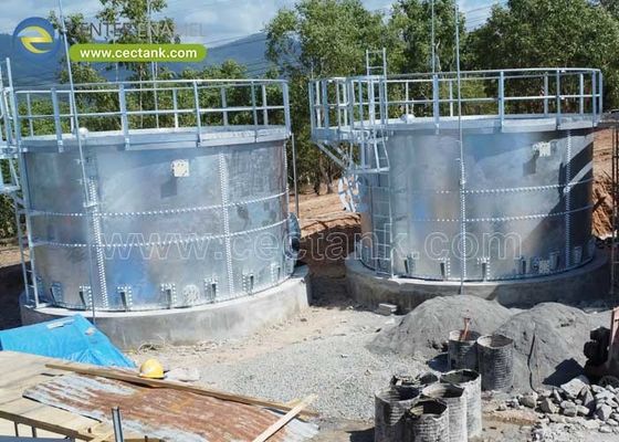 Bể thép mạ kẽm cho hệ thống nước lọc, bền bỉ để lưu trữ nước lâu dài