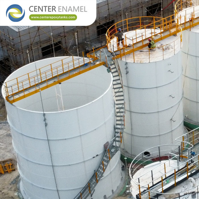 Các thùng tiêu hóa vô khí bằng thép phủ epoxy hiệu suất cao: trung tâm để sản xuất khí sinh học từ chất thải hữu cơ