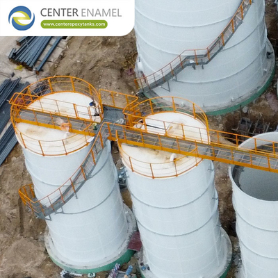 Bể chứa nước thải bằng thép phủ epoxy hiệu quả, hợp lý hóa việc thu gom và quản lý trong hệ thống xử lý chất thải