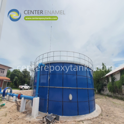 Các bể nước trang trại lớn được phủ epoxy cung cấp kho nước đầy đủ cho các trang trại lớn