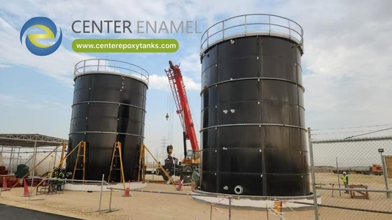 Các bể thép đệm được phủ epoxy để lưu trữ nước nông nghiệp: thiết yếu cho nguồn cung cấp nước nông nghiệp