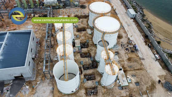 Các bể thép époksi được ốp bằng thép để xử lý bùn đô thị: hỗ trợ xử lý bùn đô thị