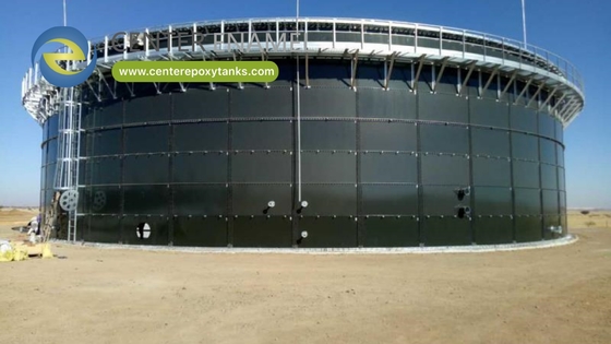 Bể chứa bằng thép phủ epoxy có bu-lông để tiêu hóa bùn: Hỗ trợ giảm bùn kỵ khí
