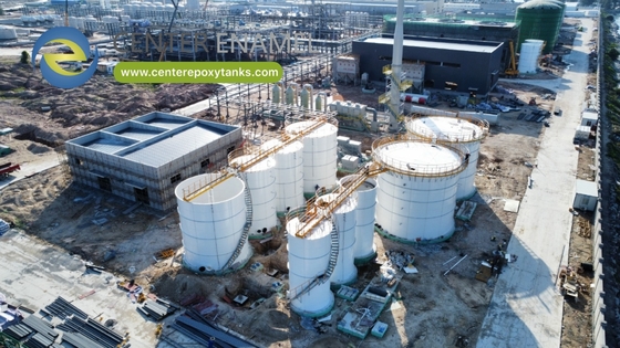 Các bồn chứa thép đệm được phủ epoxy cho trang trại gia cầm Nước thải: Quản lý chất thải cụ thể cho gia cầm