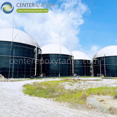 Bề nhà hai màng cho máy tiêu hóa không khí: Điều cần thiết để thu và lưu trữ khí sinh học.