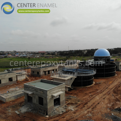 Mái kép cho Bể Chứa Khí Biogas: Tối đa hóa dung tích lưu trữ biogas.