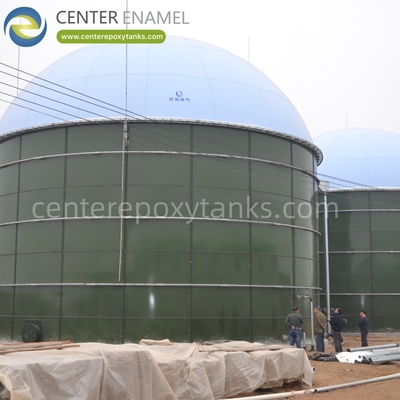 Mái kép cho bể biogas: Một lớp phủ kín để sản xuất biogas.