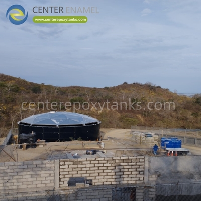 Mái vòm trắc địa bằng nhôm cho việc lưu trữ nước rỉ rác: Nắp chống ăn mòn cho chất lỏng khắc nghiệt