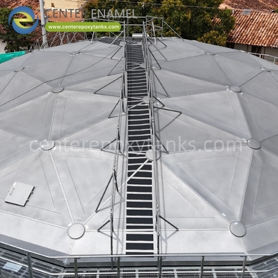 Mái mái vòm nhôm cho bể silo: Cung cấp một vỏ chống thời tiết cho các vật liệu lớn