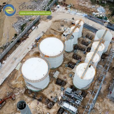Fusion Bonded Epoxy Tank for Pharmaceutical Wastewater Treatment: A high-integrity vessel built to resist the complex and fluctuating chemical loads of drug manufacturing.