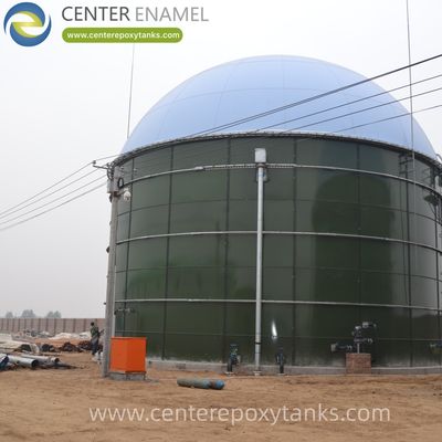 Giá chứa biogas màng đôi cho bể phản ứng kỵ khí: Giải pháp che phủ và lưu trữ lý tưởng, linh hoạt cho sản phẩm khí của lò phản ứng