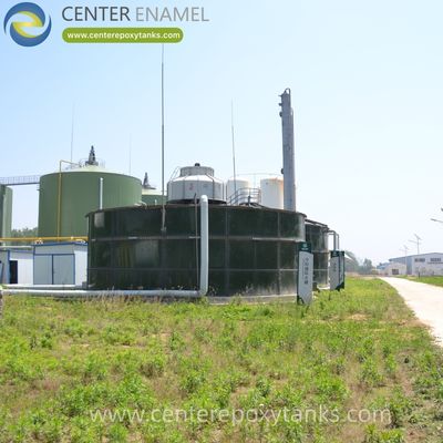 Giá chứa biogas màng đôi cho bể lên men biogas từ chất thải thực phẩm: Được sử dụng đặc biệt để thu giữ lượng lớn khí sinh ra từ quá trình phân hủy chất thải thực phẩm