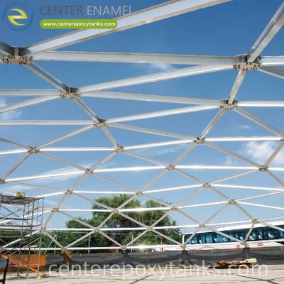 Khu vòm nhôm cho bể nước phòng cháy: Bảo vệ nguồn nước khẩn cấp chống ô nhiễm và mảnh vụn