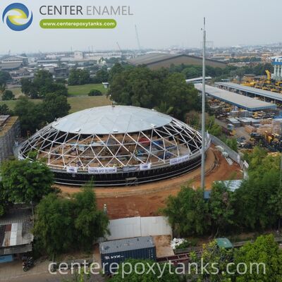 Dome nhôm cho bể xử lý bùn đô thị: Cung cấp một lớp phủ chống ăn mòn cần thiết cho xử lý bùn sinh học