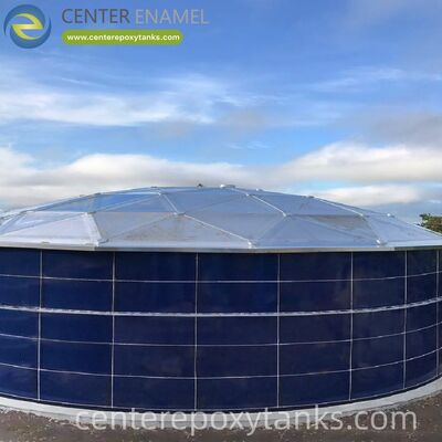 Aluminum Dome for a Large Farm Water Tank: Significantly Reduces Water Loss Due to Evaporation in Expansive Reservoirs
