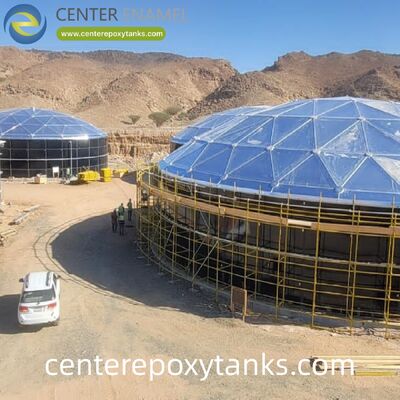 Bức tường nổi bên ngoài cho bể dầu công nghiệp thép hàn: Bảo vệ dầu quá trình khỏi độ ẩm và ô nhiễm khí quyển