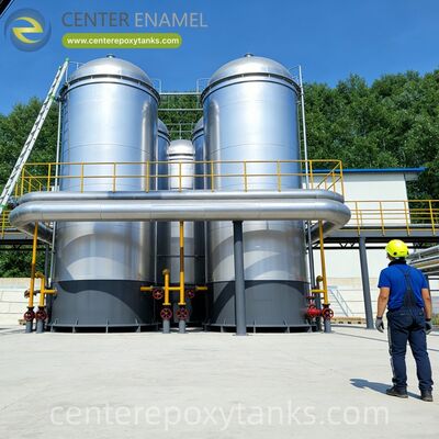 Mái nổi bên ngoài cho Bể chứa xăng bằng thép carbon hàn: Hầu như loại bỏ khí thải từ xăng có độ bay hơi cao