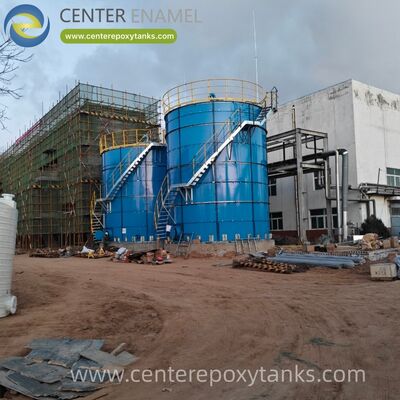 Epoxy Bonded Steel Bolted Tanks như bể nước thải công nghiệp: Có khả năng chống lại các hóa chất và chất thải công nghiệp hung hăng.