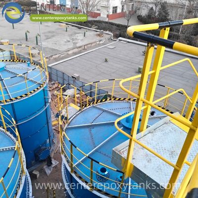 Epoxy Bonded Steel Bolted Tanks như Cassava Processing Wastewater Tank: Được thiết kế cho các chất thải axit và tinh bột cao của sản xuất cà chua.