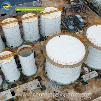 Các bể thép đục như bể bùn khí sinh học: Lưu trữ an toàn cho các sản phẩm phụ giàu chất dinh dưỡng của quá trình tiêu hóa.