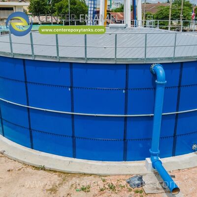 Bolted Steel Tanks as Biogas Fermentation Tanks: Supports the conversion of biomass into energy through stabilized fermentation.