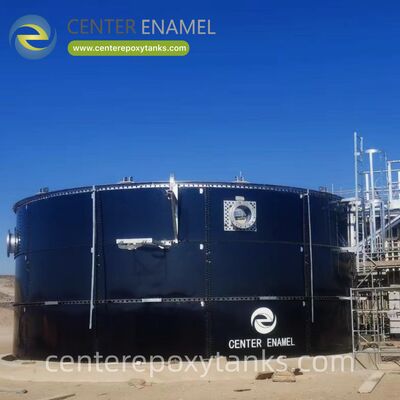 Bể thép bu lông làm bể nước thải nhà máy bia: Bảo vệ chống lại độ pH thấp và nước chảy có đường đặc trưng của sản xuất bia.