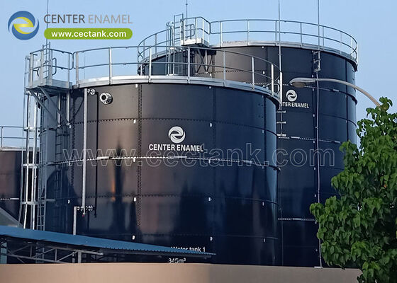 Tanah Liat GFS Tangki Penyimpanan Lumpur Penyimpanan Lumpur Jangka Pendek dan Perataan untuk WWTP