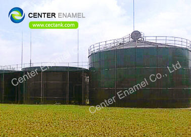 Các bể lưu trữ nước thải được lót bằng kính cho nhà máy khí sinh học, nhà máy xử lý nước thải